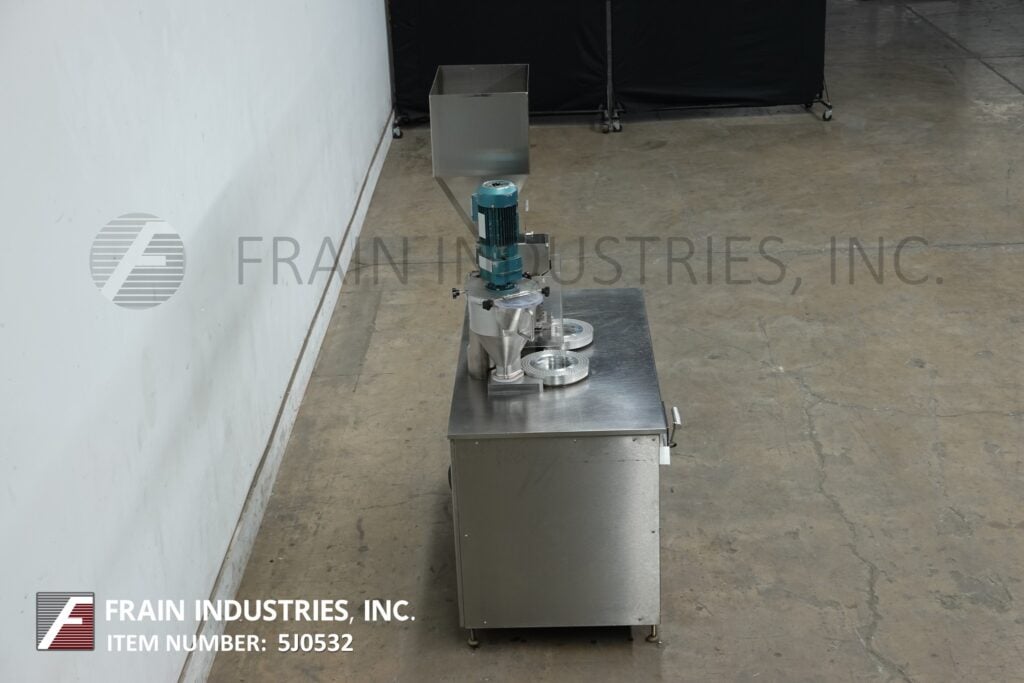 Capsugel #Ultra-8-II, semi-automatic, Stainless Steel powder or pellet capsule filler, up to 33000 capsules - Image 3
