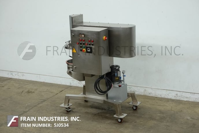 Collette #Gral-25, high speed, high shear, Stainless Steel, vertical, single pot, mounted on Stainless Steel - Image 5