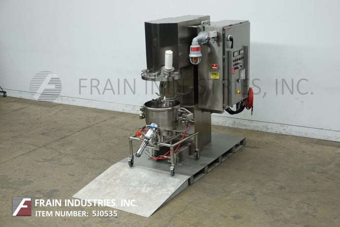 Collette #Gral-75, high speed, high shear, Stainless Steel, jacketed, vertical batch - Image 1