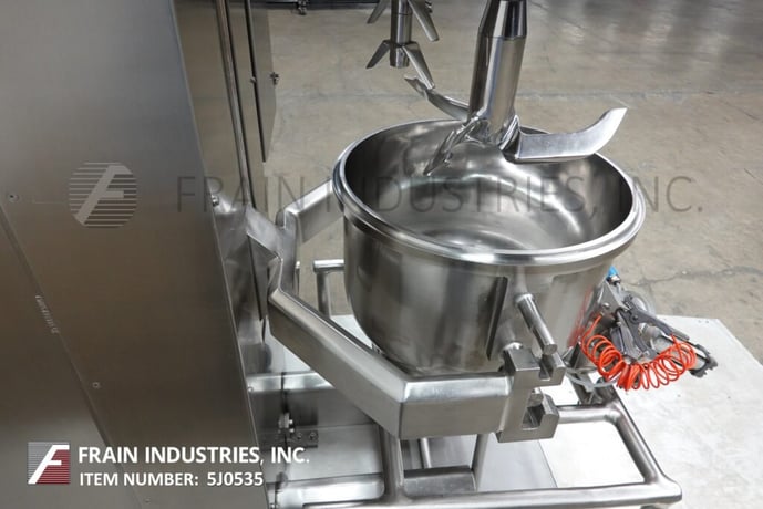 Collette #Gral-75, high speed, high shear, Stainless Steel, jacketed, vertical batch - Image 2