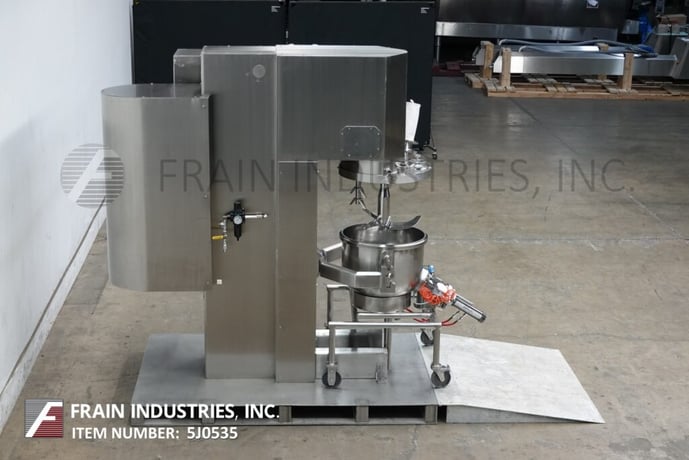 Collette #Gral-75, high speed, high shear, Stainless Steel, jacketed, vertical batch - Image 4