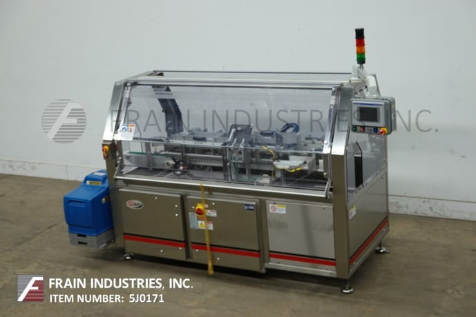 Delkor #Capstone-Series, thru spindle coolant, Stainless steel, top carton closer, hot melt glue sealer rated - Image 1