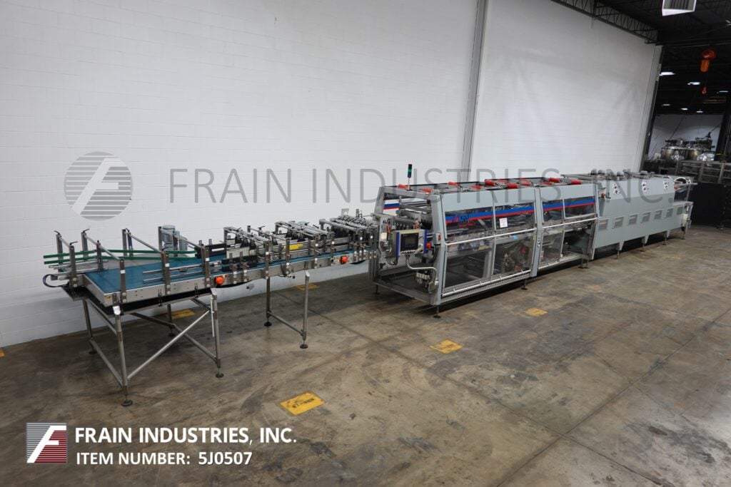 KHS USA Inc #SP080V, high speed, (2) lane, right hand shrink bundler and tunnel rated up to 80 cycles or 160 - Image 1