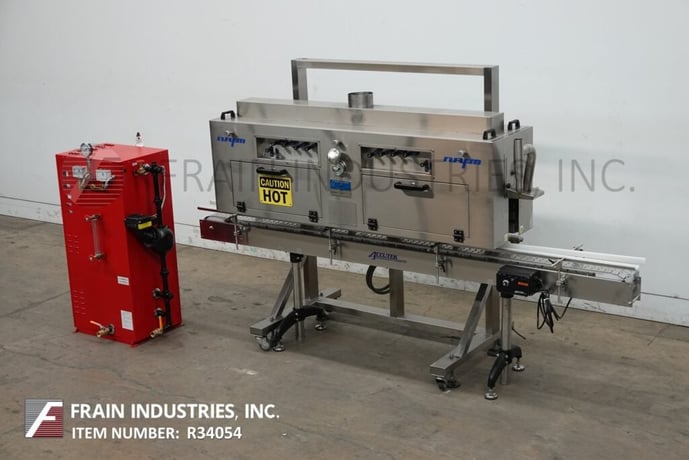 American Film & Machinery #WSN-300, Stainless Steel, steam shrink tunnel designed to be used with external 10 - Image 1