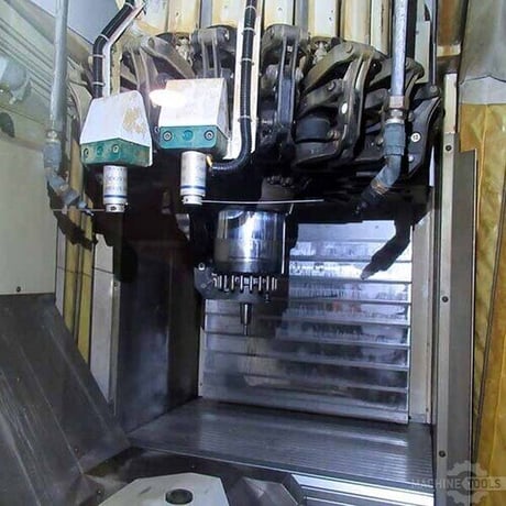 Chiron #FZ15S-5-AX, 158 automatic tool changer, 28.7" X, 15.7" Y, 16.7" Z, 5000 RPM, HSK-63A, Siemens 840D - Image 10