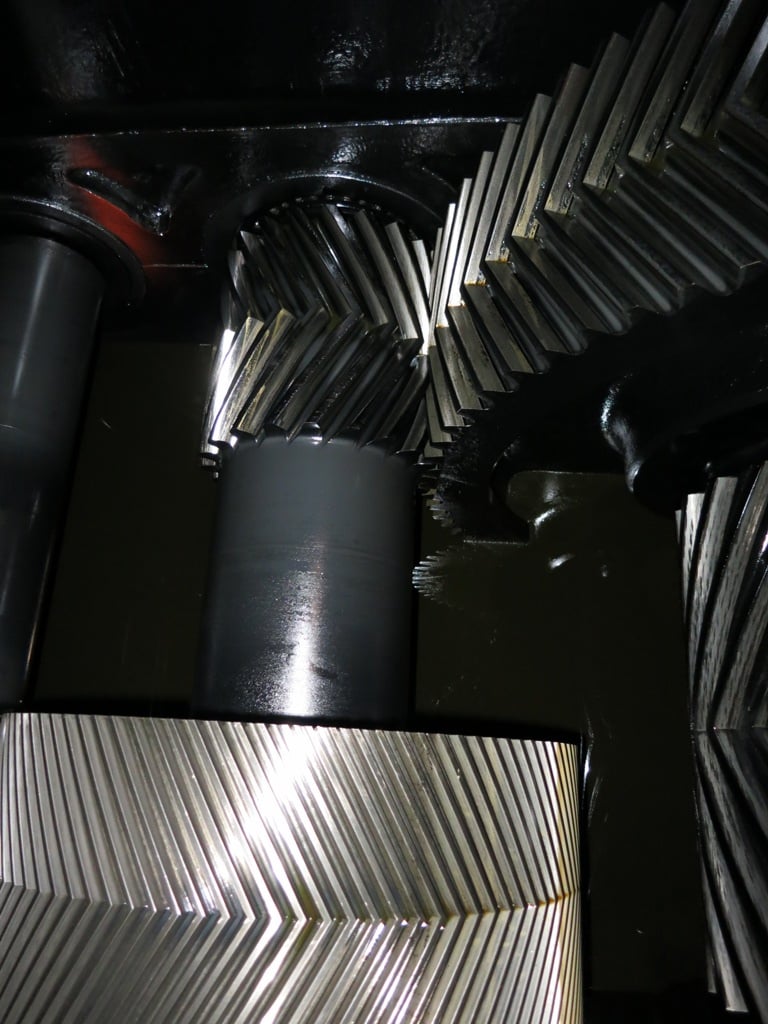 540 HP @ 720 RPM, Lufkin #T720BH, parallel shaft gearbox reducer, 37.50 :1 reduction ratio - Image 2