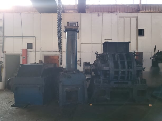 Farrel Banbury #11D, rubber mixer, 24:1 redcution ratio, 22" pneumatic hopper - Image 6