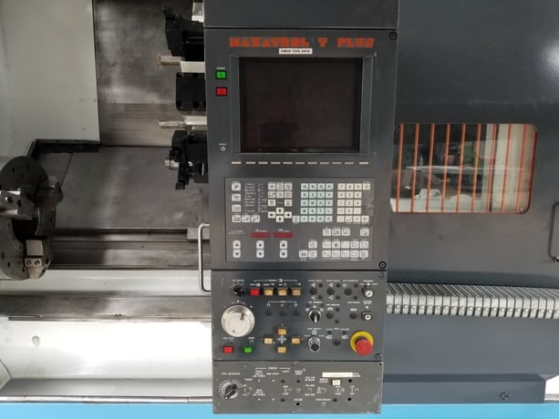 Mazak #ST-50NX-2000, T-Plus Control, 6.5" bore, 31" swing x 80" centers, 50 HP, 1998 (2 available) - Image 4