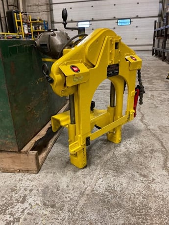 2" - 8" E H Wachs #C, Guillotine Pipe Saw, Electric- Type C- with case - Image 4
