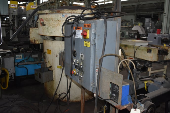 Vibetech #VT5524/F, 10 cu.ft. vibratory deburring machine - Image 7