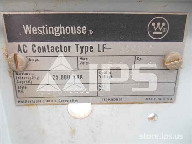 180 Amps WH Lf Ampgard Contactor Parts Unit - Image 3