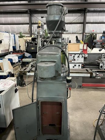 Lagun #FT-2, vertical mill, 9" x42" table, 2 HP, power feed, step pully head, 1978 - Image 3