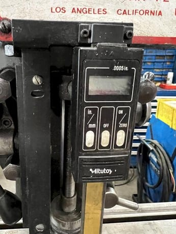 Lagun #FT-2, vertical mill, 9" x42" table, 2 HP, power feed, step pully head, 1978 - Image 8