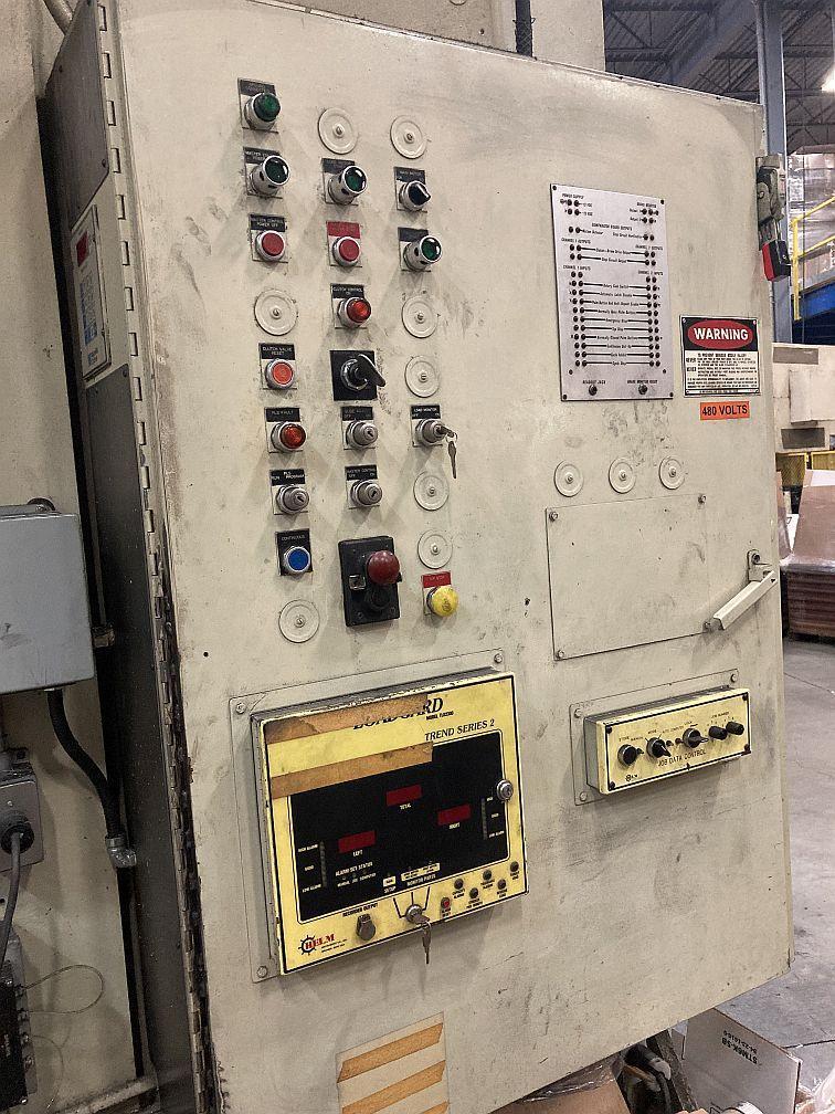 150 Ton, Niagara #S2G-150-60-36, 2 point mechanical gap press, 12" stroke, 31" Shut Height, air clutch, 1992 - Image 4