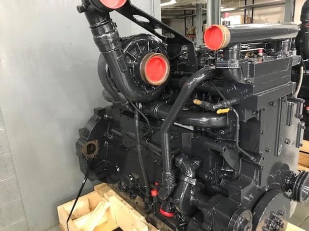 800 HP Cummins #QSK19, Engine Assembly, low hours, 2006 - Image 4