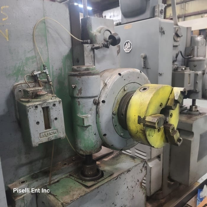Barber-Colman #16-56, horizontal gear hobber, 16" dia. x 56" lgth, 70" cc dual lead worm, C-frame design - Image 5