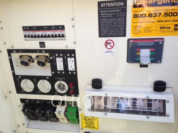 200 KW Caterpillar XQ200, Mobile Generator Set, Diesel, 1800 RPM, 480V, 9633 hours, 2013 - Image 9
