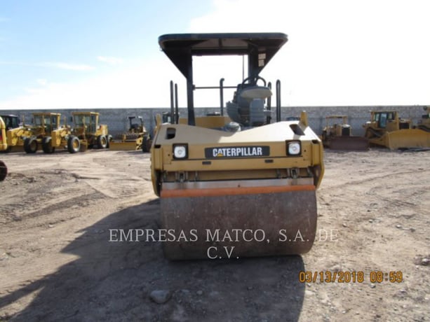 Caterpillar CB-534D, Twin Drum Roller, 1200 hours, S/N: C8M00694, 2013 - Image 2