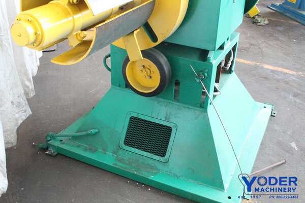 2500 lb. Micro Tool, motorized double end uncoiler, 16" width, 36" outside dimensions, 14"-22" ID, #19451 - Image 7