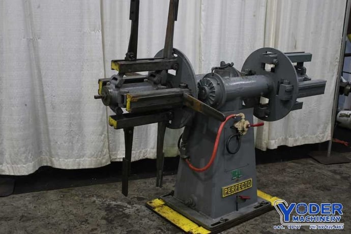 2500 lb. Perfecto #15-48-2500, double end coil reel, 15" width, 50" outside dimensions, 14.5"-21" ID, #75362 - Image 2