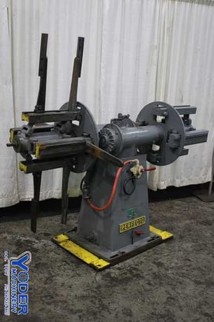 2500 lb. Perfecto #15-48-2500, double end coil reel, 15" width, 50" outside dimensions, 14.5"-21" ID, #75362 - Image 4