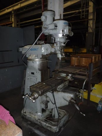 Bridgeport #Series-I, Vertical Mill, 9" x42" table, 1.5 HP, 1971 - Image 2