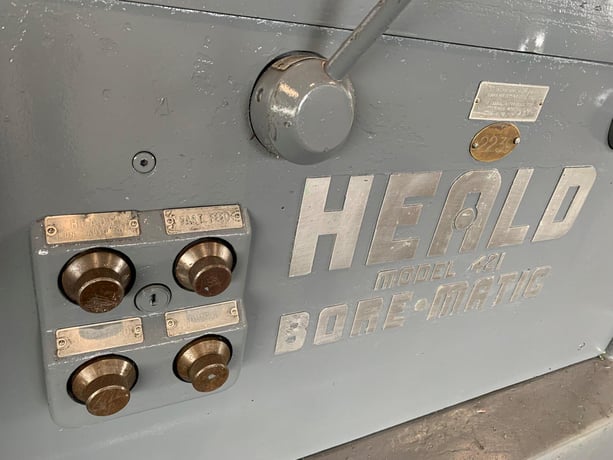 Heald #421-Bore-Matic, horizontal boring mill Table type - Image 9