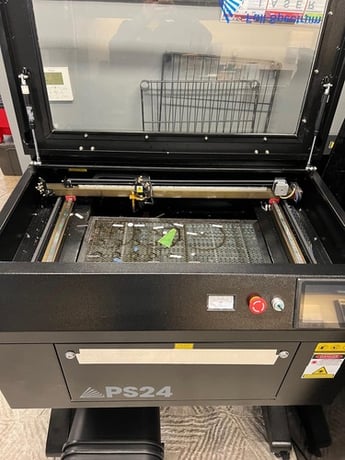 FSL Laser #PS24, laser engraver, 24" x 16" engraving area, Sealed CO2 Laser Tube, 90W, 2021 - Image 3