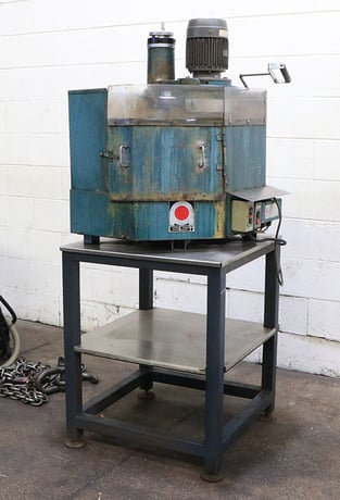 Amada #TEG-160E, punch & die grinder, 6.5" chk, 3-jaw, coolant, 7" wheel, 1.25" hole, stand, 1988 - Image 3