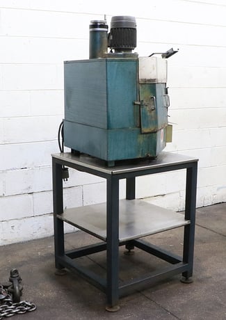 Amada #TEG-160E, punch & die grinder, 6.5" chk, 3-jaw, coolant, 7" wheel, 1.25" hole, stand, 1988 - Image 4