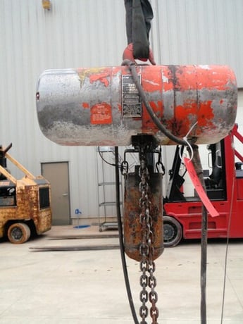 1 Ton, CM #L, hoist with pendant control, 1 HP, 16 FPM - Image 5
