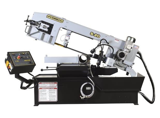 13" x 18" Hyd-Mech #S20, horizontal pivot band saw, 1" x 14'10" band, 3 HP, coolant system - Image 1