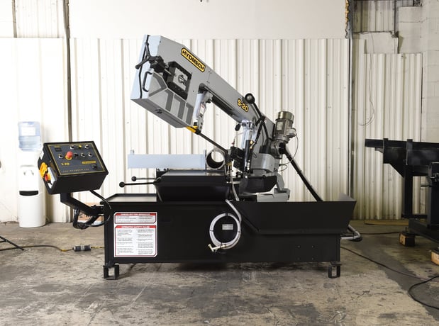 13" x 18" Hyd-Mech #S20, horizontal pivot band saw, 1" x 14'10" band, 3 HP, coolant system - Image 2