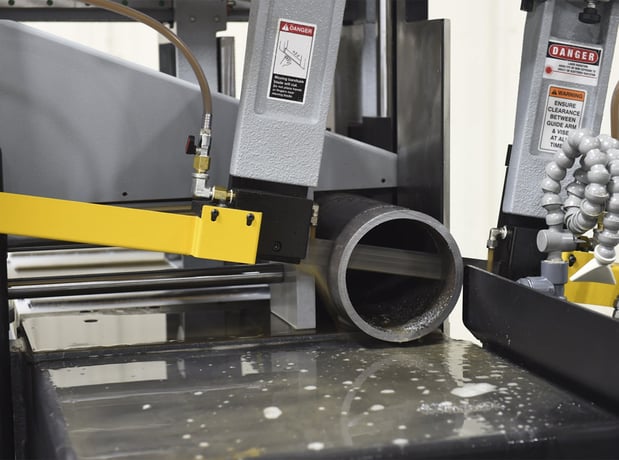 16" x 20" Hyd-Mech #S-23A, horizontal pivot band saw, 1-1/4" x 16'10" band, 8.8 HP, coolant system, automatic - Image 4