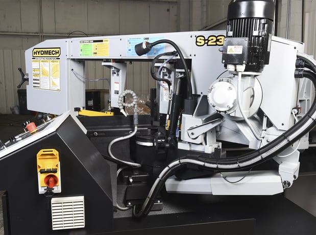 16" x 20" Hyd-Mech #S-23A, horizontal pivot band saw, 1-1/4" x 16'10" band, 8.8 HP, coolant system, automatic - Image 7