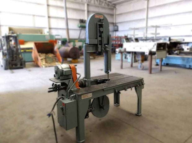 18" x 18" Armstrong #8/M4, vertical band saw, 14' 8" x 3/4" blade, 1 HP - Image 2