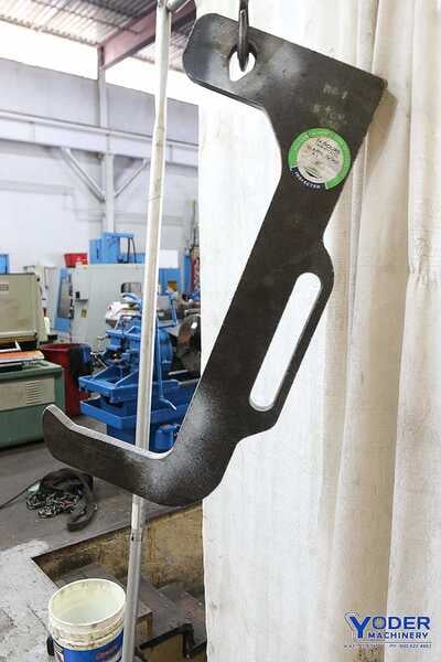 10000 lb. C-hook, 7" throat, 23" height inside throat, 1" overall width, #69919 - Image 10