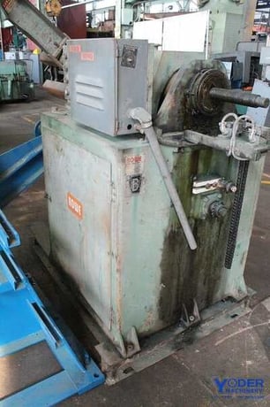 4000 lb. Rowe #4020/DSJ, motorized coil reel, 28" width, 18"-22" ID, 60" outside dimensions, 3 HP, #59930 - Image 6