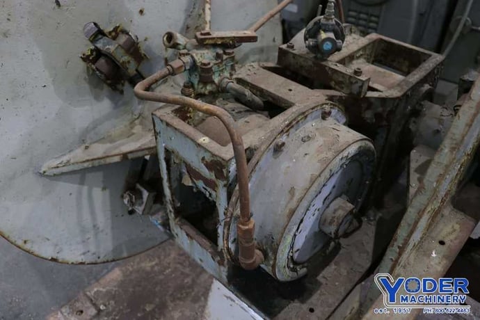4000 lb. American #80, double end coil reel, 18" width, 16"-20" ID, 60" outside dimensions, 3 leafs, #67397 - Image 8