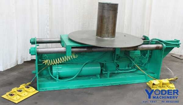 6000 lb. Horizontal uncoiler, manual horizontal payoff, pneumatic brake, 3 HP, #62267 - Image 1