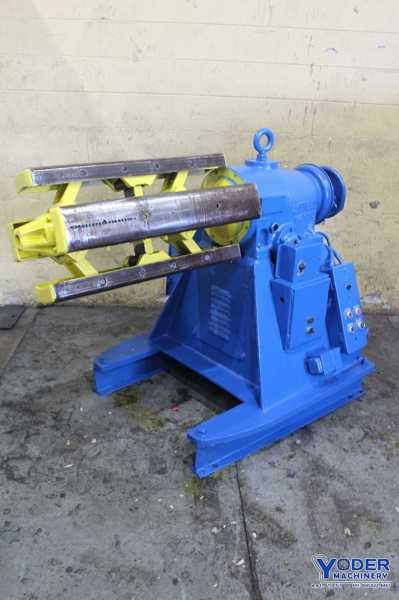 6000 lb. Littell #60, motorized coil reel, 24" width, 20"-24" ID, 60" outside dimensions, 1 HP, #71894 - Image 2