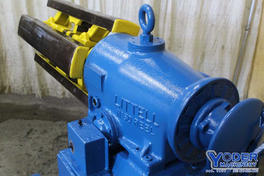 6000 lb. Littell #60, motorized coil reel, 24" width, 20"-24" ID, 60" outside dimensions, 1 HP, #71894 - Image 7