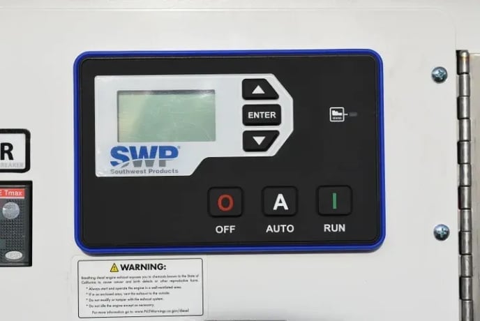 20 KW SWP #GS25, diesel, sound attenuated enclosure, on trailer, 240/208/480 Volts, 250 hours, 2018, on rent - Image 5