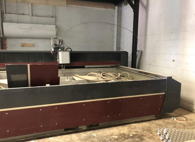 Mitsubishi #Suprema-DX510, CNC waterjet, 50 HP, 63" X, 118" Y, 6" Z, 60000 psi, 2008 - Image 3
