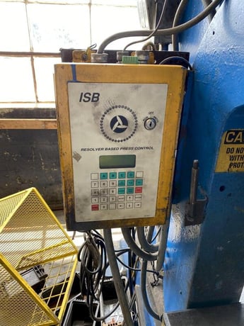 75 Ton, Danly, OBI Punch Press, 5" stroke, 11.5" Shut Height, 3" adjustment, 90 SPM, 36" x24" bed - Image 3