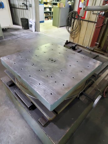 36" x 36" Portage, Rotary Layout Machine - Image 3
