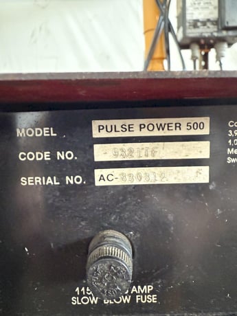Lincoln Idealarc #Pulse Power 500, Welder W/ Boom And Lincoln LN-9F Wire Feeder - Image 8