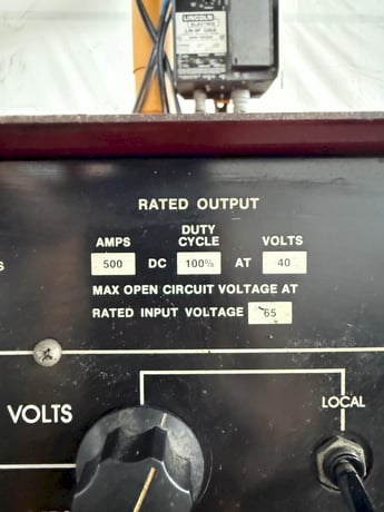 Lincoln Idealarc #Pulse Power 500, Welder W/ Boom And Lincoln LN-9F Wire Feeder - Image 10