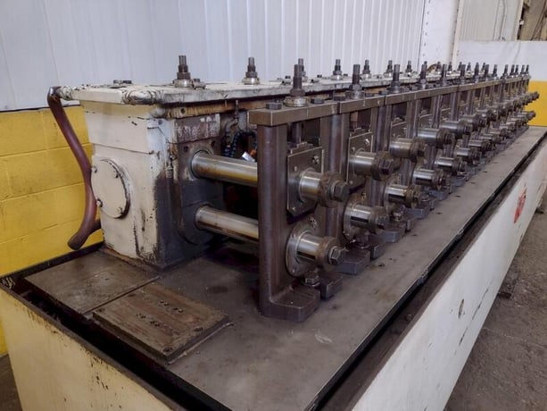 14 Stand, Rafter #WB-14, Rollformer, 3" arbor, 14" roll space, 1998 - Image 5