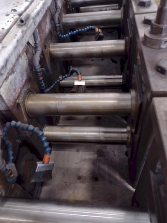 14 Stand, Rafter #WB-14, Rollformer, 3" arbor, 14" roll space, 1998 - Image 9